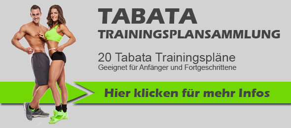 Tabata Trainingsplansammlung
